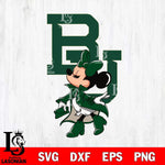 Baylor Bears Glamorous Minnie Svg Eps Dxf Png File, Digital Download, Instant Download