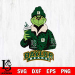 Baylor Bears Grinch Christmas Cut Files Cricut, Svg Dxf Eps Png file, Digital download , Silhouette