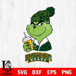 Baylor Bears Grinch Cofffe Christmas Cut Files Cricut, Svg Dxf Eps Png file, Digital download , Silhouette