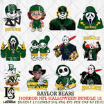 Baylor Bears Halloween Bundle 12 SVG Svg Eps Dxf Png File, NCAA bundle svg, Digital Download, Instant Download