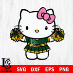 Baylor Bears Hello Kitty Cheerleader 9 Svg Eps Dxf Png File, Digital Download, Instant Download