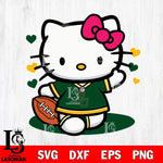 Baylor Bears Hello Kitty sport 10 Svg Eps Dxf Png File, NCAA svg, Digital Download, Instant Download