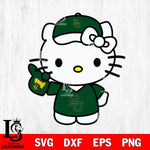 Baylor Bears Hello Kitty sport 5 Svg Eps Dxf Png File, NCAA svg, Digital Download, Instant Download