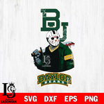 Baylor Bears Jason Voorhees 10 Svg Eps Dxf Png File, Digital Download