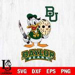 Baylor Bears Jason Voorhees 12 Svg Eps Dxf Png File, Digital Download