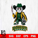 Baylor Bears Jason Voorhees 3 Svg Eps Dxf Png File, Digital Download