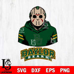 Baylor Bears Jason Voorhees 4 Svg Eps Dxf Png File, Digital Download