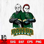 Baylor Bears Jason Voorhees 8 Svg Eps Dxf Png File, Digital Download