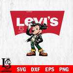 Baylor Bears Levis Mickey Mouse Svg Eps Dxf Png File, Digital Download, Instant Download