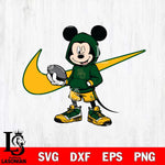 Baylor Bears Mickey Wearing Hoodie Sport Svg Eps Dxf Png File, NCAA svg, Digital Download, Instant Download