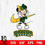 Baylor Bears Minnie Mouse Dancing NIKE, Svg Eps Dxf Png File, Digital Download