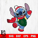 Baylor Bears Stitch Disney Christmas Svg Eps Dxf Png File, Digital Download, Instant Download