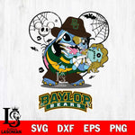 Baylor Bears Stitch Freddy Krueger Halloween Svg Eps Dxf Png File, Digital Download, Instant Download