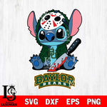 Baylor Bears Stitch Jason Voorhees Svg Eps Dxf Png File, NCAA svg, Digital Download, Instant Download