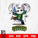 Baylor Bears Stitch jason voorhees Halloween Svg Eps Dxf Png File, Digital Download, Instant Download