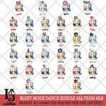 Bluey Chilli Dance MLB Svg Eps Dxf Png File, Digital Download, Instant Download