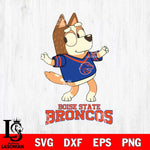 Boise State Broncos Chilli Dance Svg Eps Dxf Png File, Digital Download, Instant Download