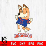 Boise State Broncos Chilli Dance Sport Svg Eps Dxf Png File, Digital Download, Instant Download