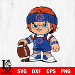 Boise State Broncos Chucky Horror 5 Svg Eps Dxf Png File, NCAA svg, Digital Download, Instant Download