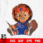 Boise State Broncos Chucky Horror 9 Svg Eps Dxf Png File, NCAA svg, Digital Download, Instant Download