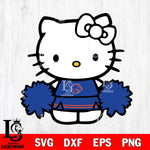 Boise State Broncos Hello Kitty sport 3 Svg Eps Dxf Png File, NCAA svg, Digital Download, Instant Download