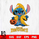 Boston Bruins Stitch Horror Svg Eps Dxf Png File, NHL svg, Digital Download, Instant Download