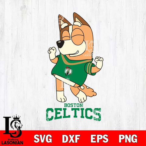 Boston Celtics Chilli Dance Sport Svg Eps Dxf Png File, Digital Download, Instant Download