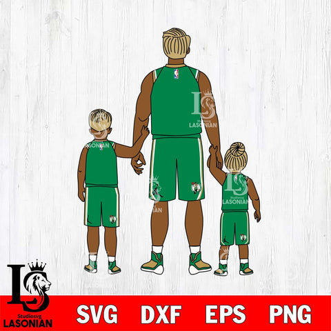 Boston Celtics Father day , Best Dad Ever , NBA Basketball Svg Eps Dxf Png File, Digital Download, Instant Download