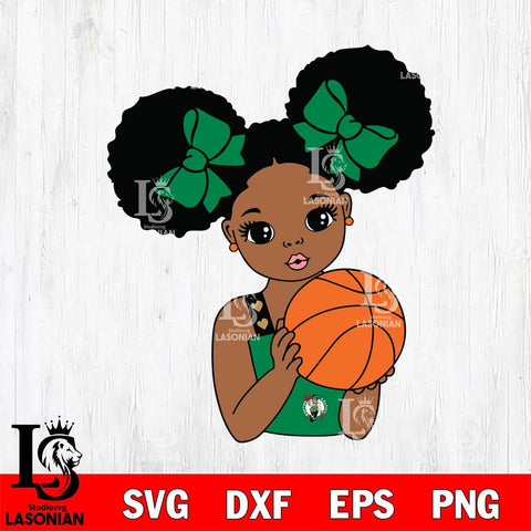 Boston Celtics Girls sport 11 Svg Eps Dxf Png File, Digital Download, Instant Download