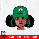 Boston Celtics Girls sport 1 Svg Eps Dxf Png File, Digital Download, Instant Download