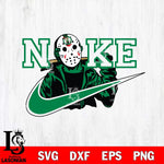 Boston Celtics Jason Voorhees Nike Svg Eps Dxf Png File, Digital Download, Instant Download