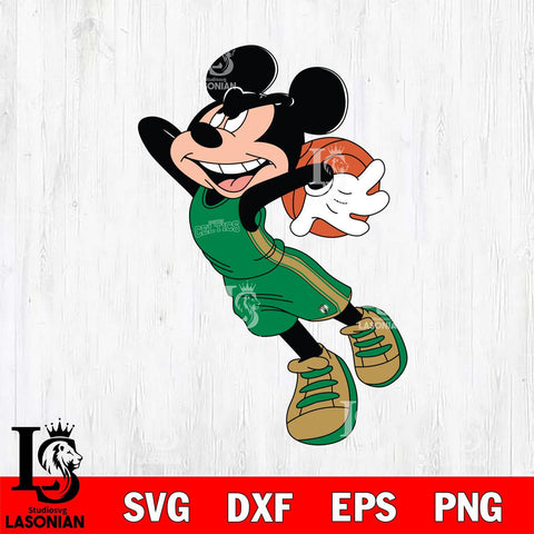 Boston Celtics Mickey Minne 7 Nba Svg Eps Dxf Png File, NBA svg, Digital Download, Instant Download