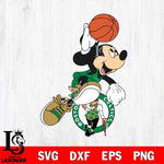 Boston Celtics Mickey Minne 8 Nba Svg Eps Dxf Png File, NBA svg, Digital Download, Instant Download