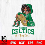 Boston Celtics #1 beauty Black Fan Girl