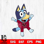 Boston College Eagles Bluey 3 Svg Eps Dxf Png File, Digital Download, Instant Download