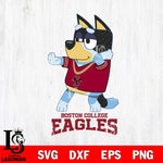 Boston College Eagles Bluey Dad Dance Svg Eps Dxf Png File, Digital Download, Instant Download