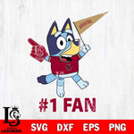 Boston College Eagles Bluey #1 Fan Svg Eps Dxf Png File,NCAA Svg Files,Bluey svg ,Digital Download ,Instant Download, Cricut File