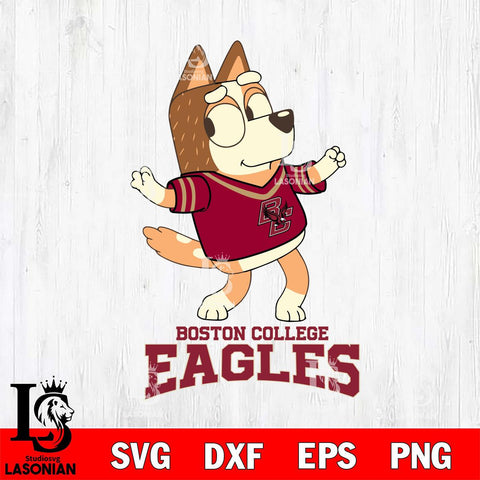 Boston College Eagles Chilli Dance Svg Eps Dxf Png File, Digital Download, Instant Download