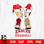 Boston College Eagles Merry KissMyass Svg Eps Dxf Png File,NCAA Svg Files,Digital Download,Sublimation,Instant Download