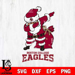 Boston College Eagles Santa Claus Ugly Svg dxf eps png pdf file,NCAA svg,Digital Download,Cricut file