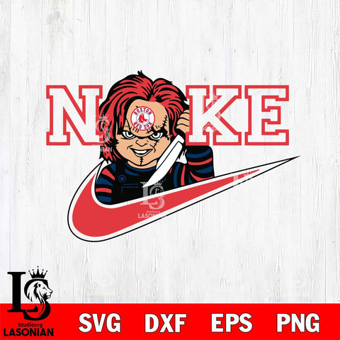 Boston Red Sox Chucky Nike Svg Eps Dxf Png File, Digital Download, Instant Download