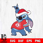 Boston Red Sox Disney Lilo & Stitch Christmas SVG DXF EPS PNG file, Cut file cricut, Instant Download