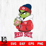 Boston Red Sox Grinch Bougie Sport Svg Eps Dxf Png File, Digital Download, Instant Download