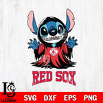 Boston Red Sox Stitch Ghost Svg Eps Dxf Png File, MLB svg, Digital Download, Instant Download