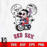 Boston Red Sox Stitch Jigsaws Halloween Svg Eps Dxf Png File, Digital Download, Instant Download