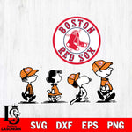 Boston Red Sox snoopy Svg Eps Dxf Png File, Digital Download, Instant Download