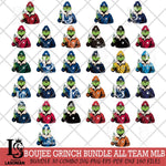 Boujee Grinch 12 MLB Svg Eps Dxf Png File, Digital Download, Instant Download