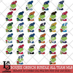 Boujee Grinch 3 MLB Svg Eps Dxf Png File, Digital Download, Instant Download