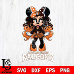 Bowling Green Falcons Beauty Minnie Mouse Svg Eps Dxf Png File, Digital Download, Instant Download