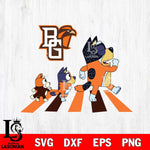 Bowling Green Falcons Bluey 6 Svg Eps Dxf Png File, Digital Download, Instant Download